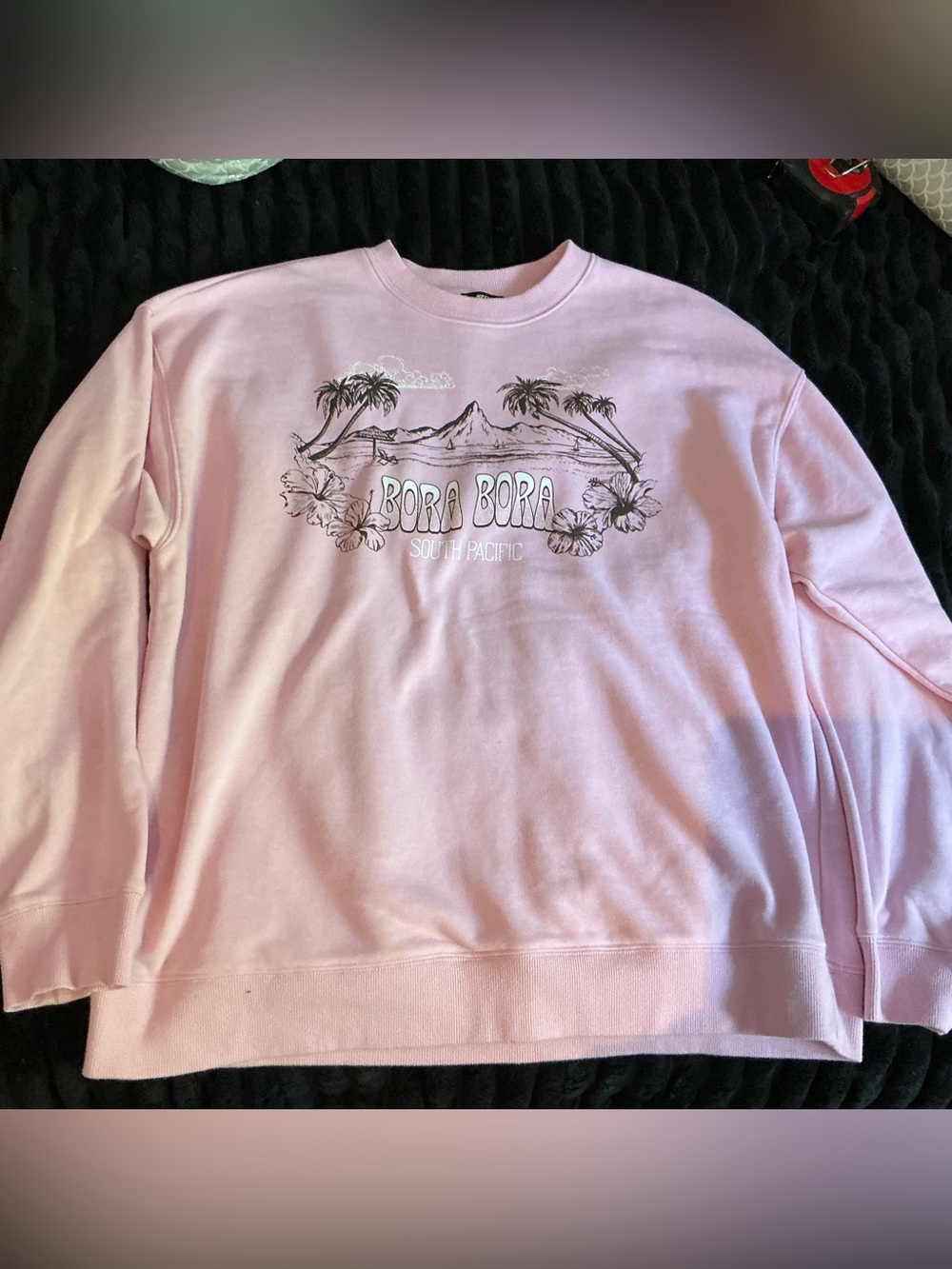 Ardene Pink Sweatshirt Bora Bora